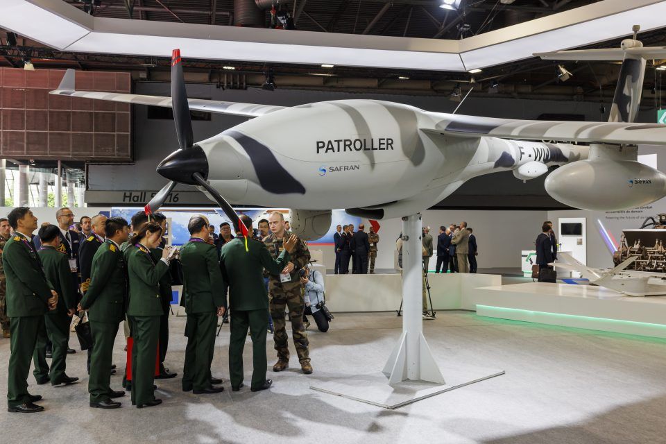 The Patroller tactical drone built by Safran