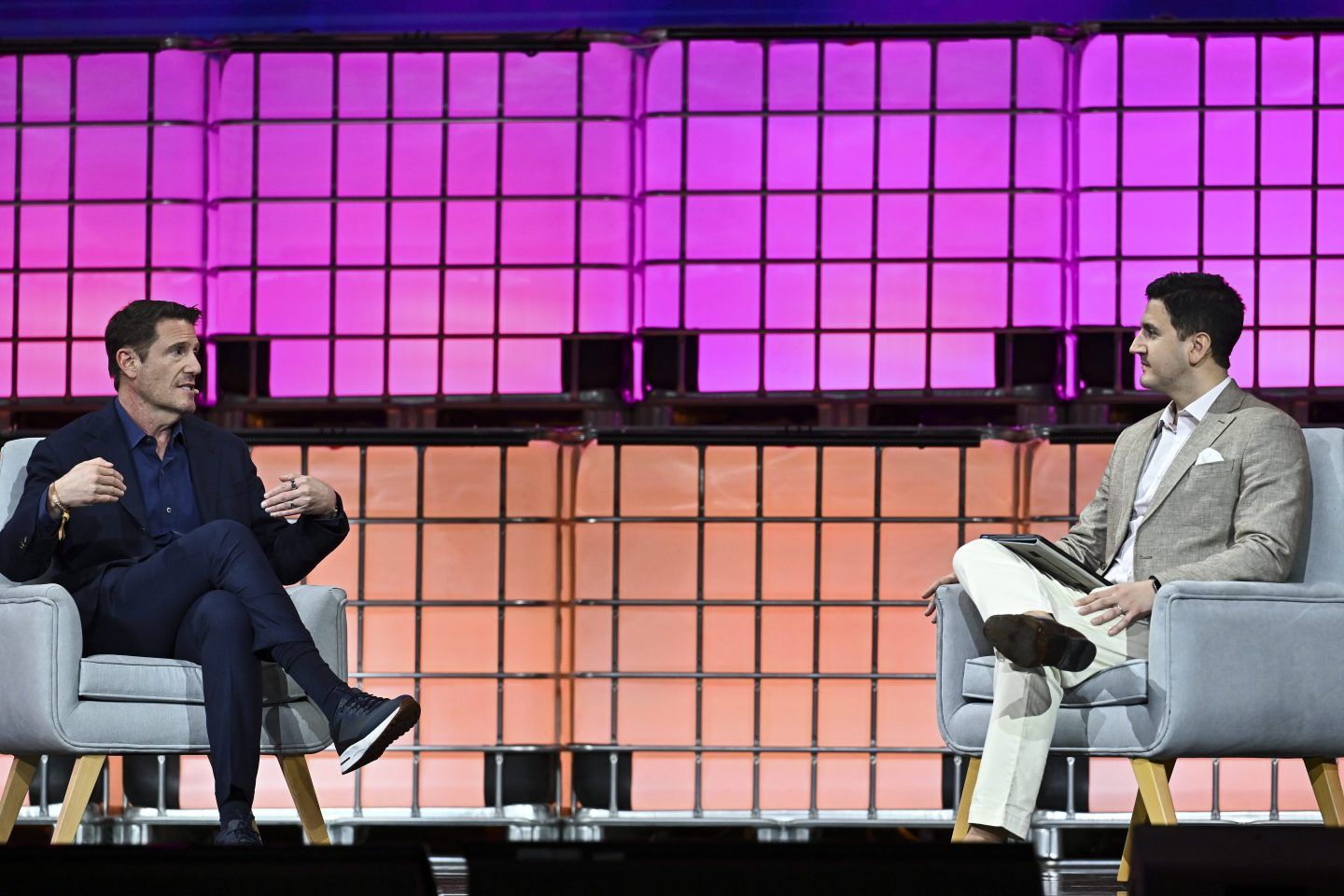 Kevin Mayer, Co-CEO of Candle Media, and Massimo Marioni, Senior Editor at Coins2Day