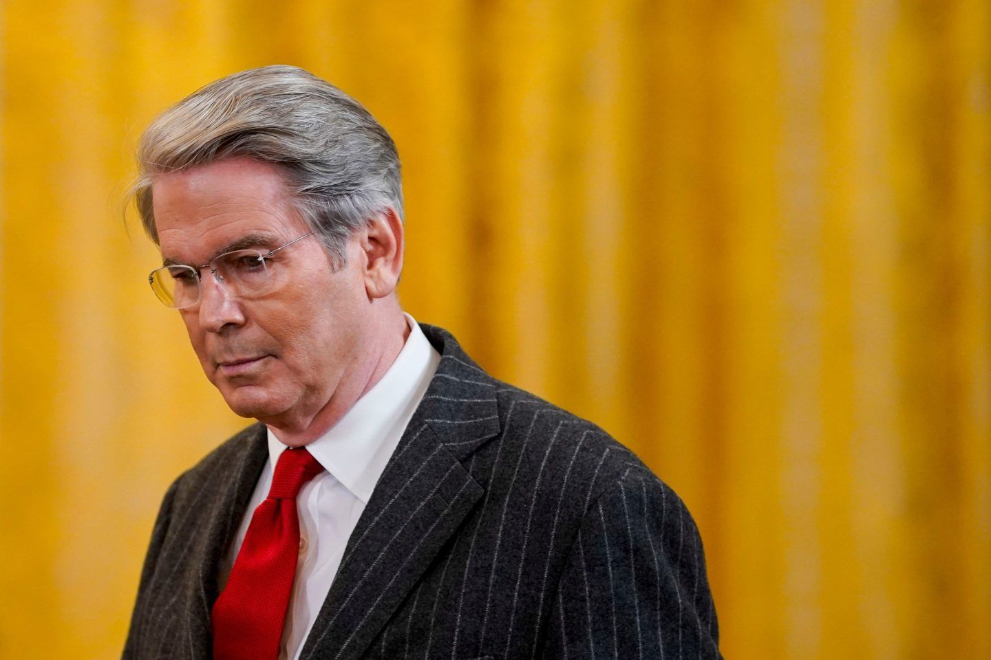 U.S. Treasury Secretary Scott Bessent, who is also the Acting Director of the Consumer Financial Protection Bureau (CFPB), at the White House in Washington, D.C. on Feb. 27, 2025. (Photo: Al Drago/Bloomberg/Getty Images)