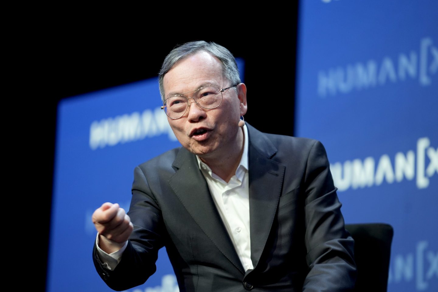 Charles Liang, CEO of Super Micro, speaks onstage during the HumanX AI Conference 2025 at Fontainebleau Las Vegas on March 10, 2025 in Las Vegas, Nevada.