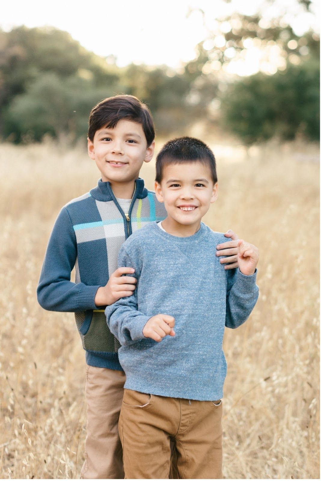 Allen’s two kids, Jack and Lucas.