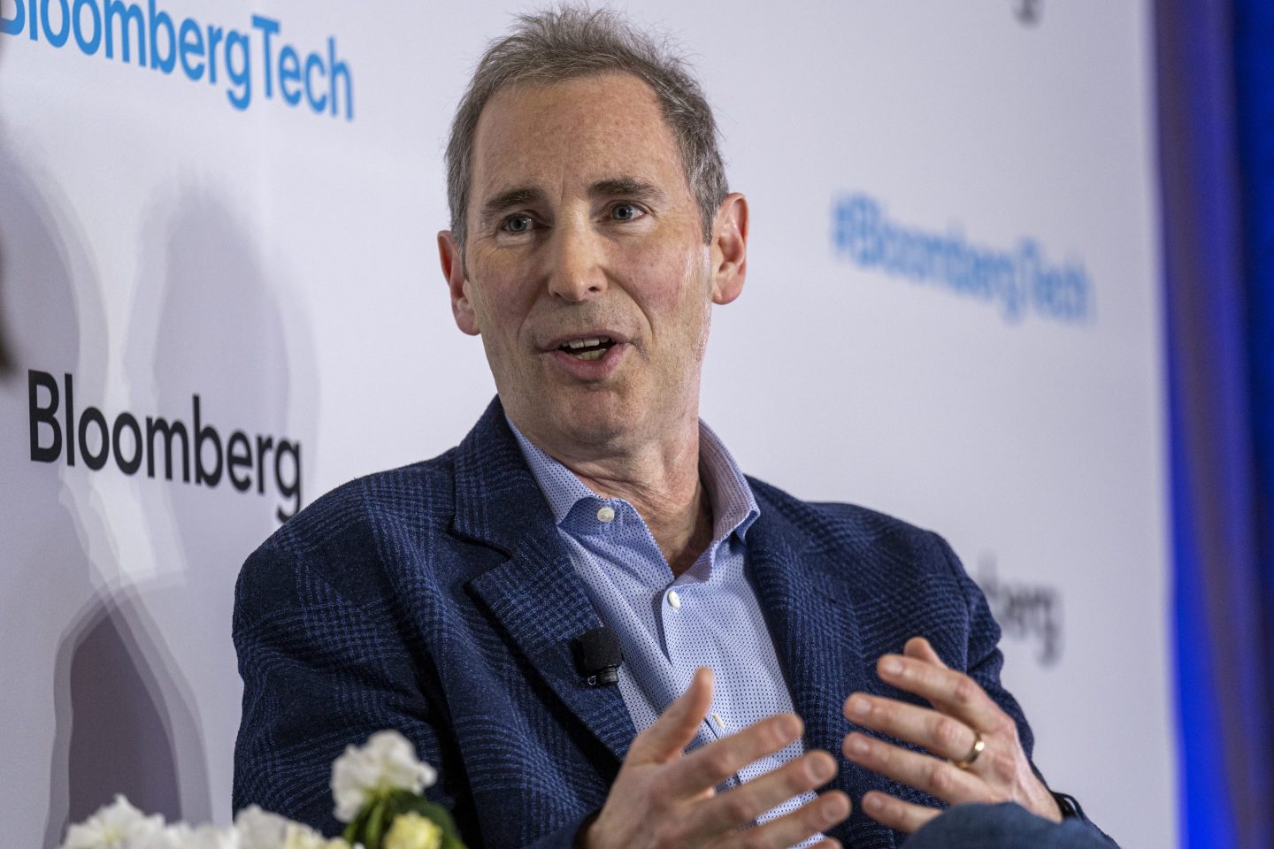 Amazon CEO Andy Jassy speaks