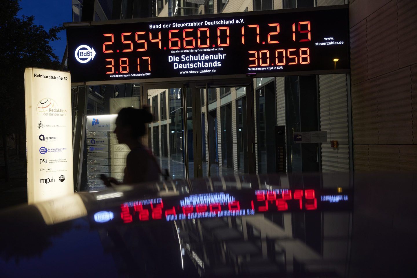 View of the so-called 