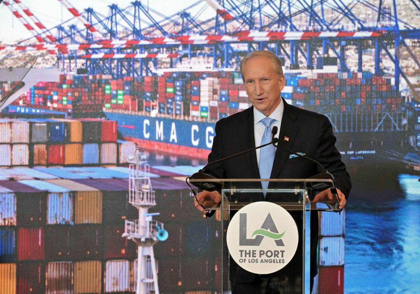 Port of Los Angeles Executive Director Gene Seroka in 2024.