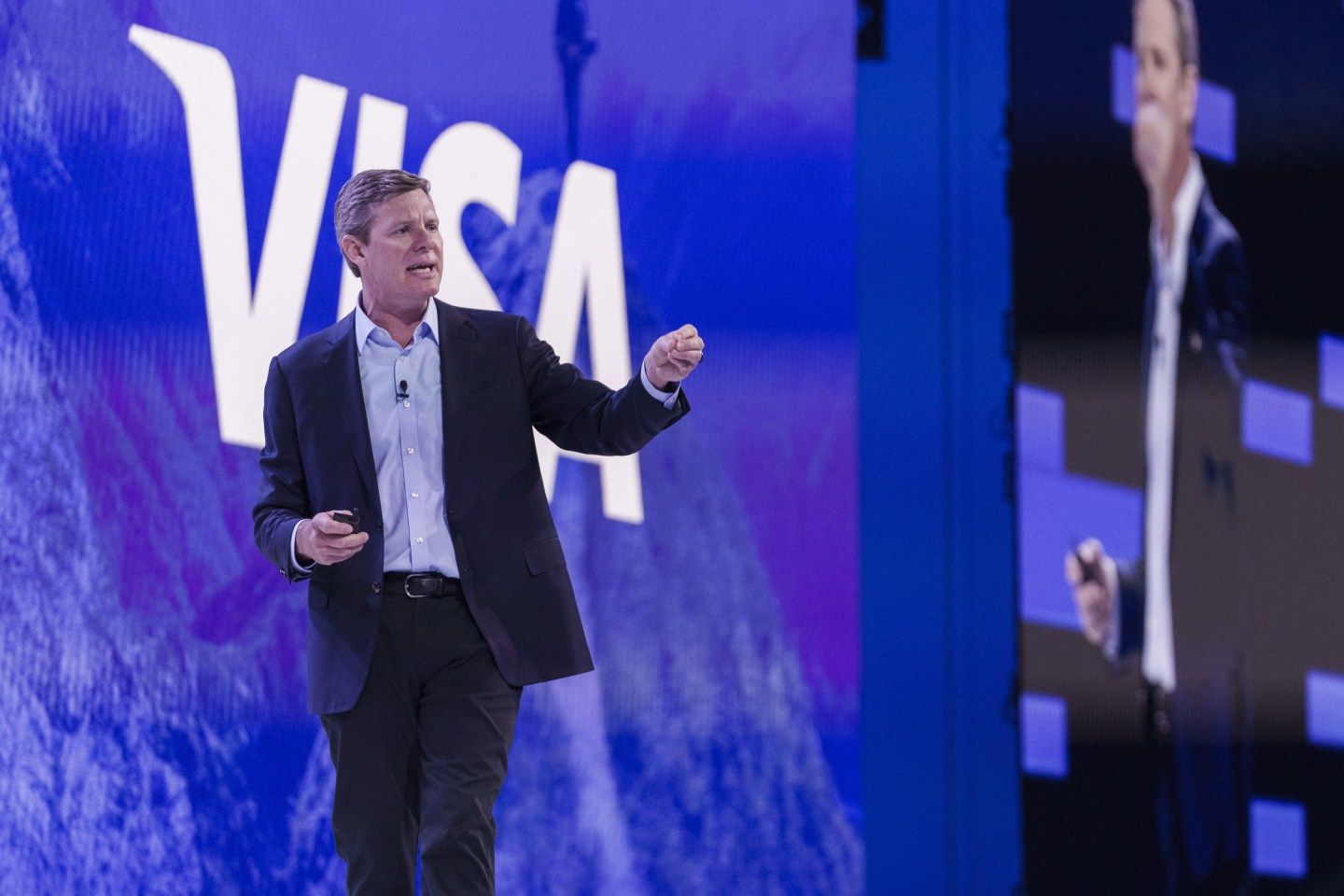 Visa is betting that what seems futuristic now could become a convenient alternative.