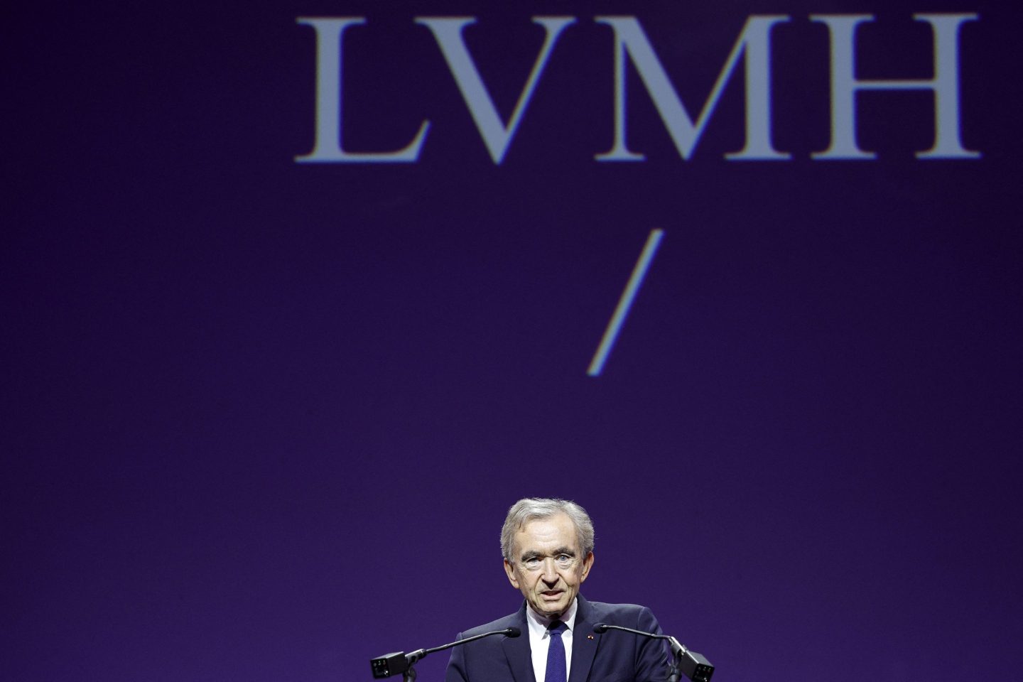 LVMH Chairman and CEO Bernard Arnault