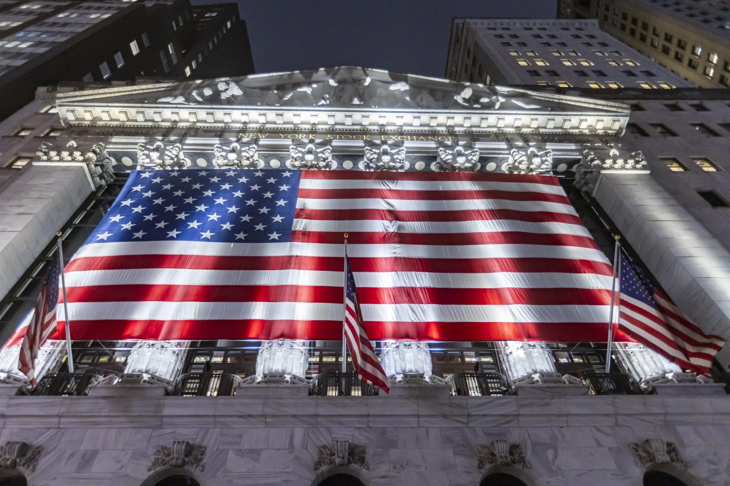 The New York Stock Exchange.