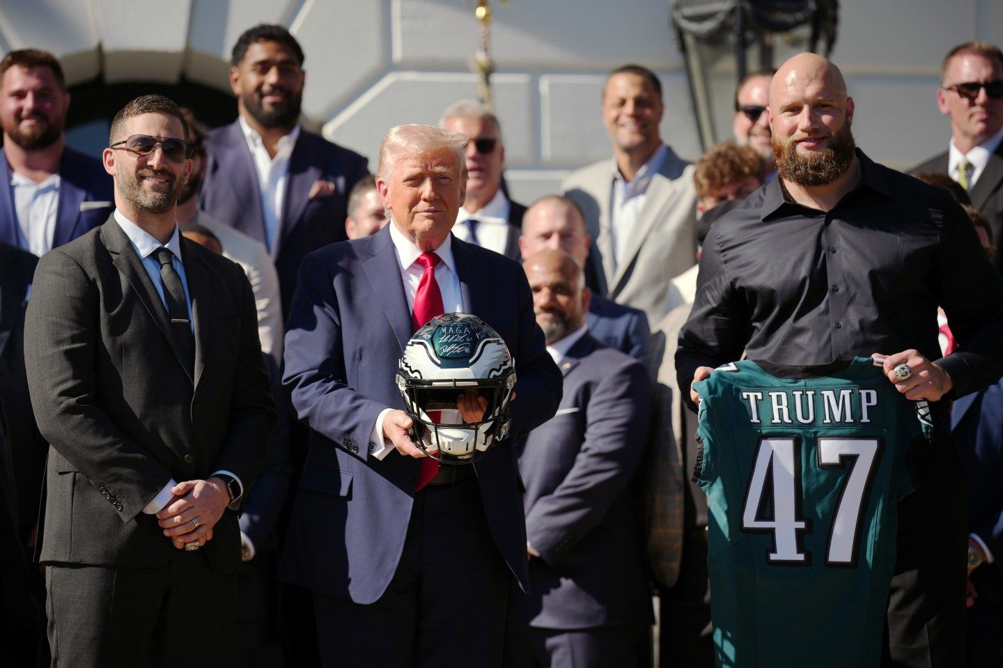 President Donald Trump is hosting the 2025 Super Bowl champion Philadelphia Eagles at the White House on Monday, but several players, including quarterback Jalen Hurts, are skipping the celebration.