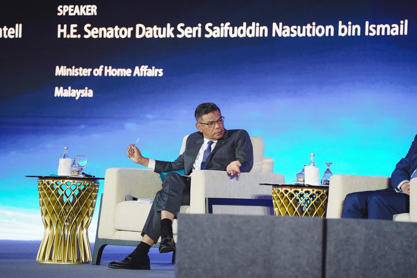 Malaysian Minister of Home Affairs Saifuddin Nasution bin Ismail