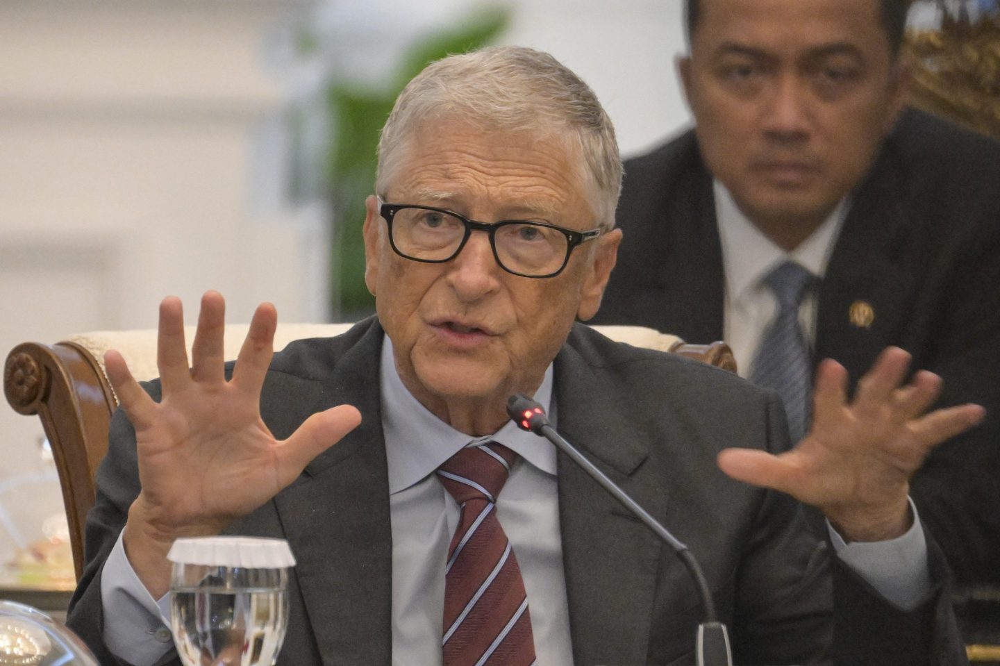 Microsoft founder and philanthropist Bill Gates