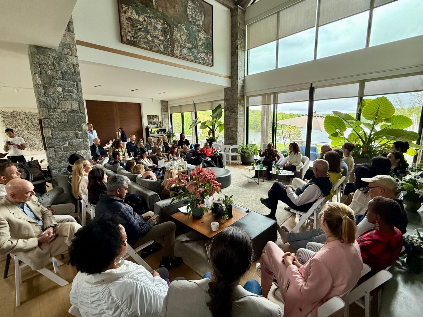 Collaboration Circle Live! Hudson Valley guests discussed topics including longevity science and personalized
wellness.