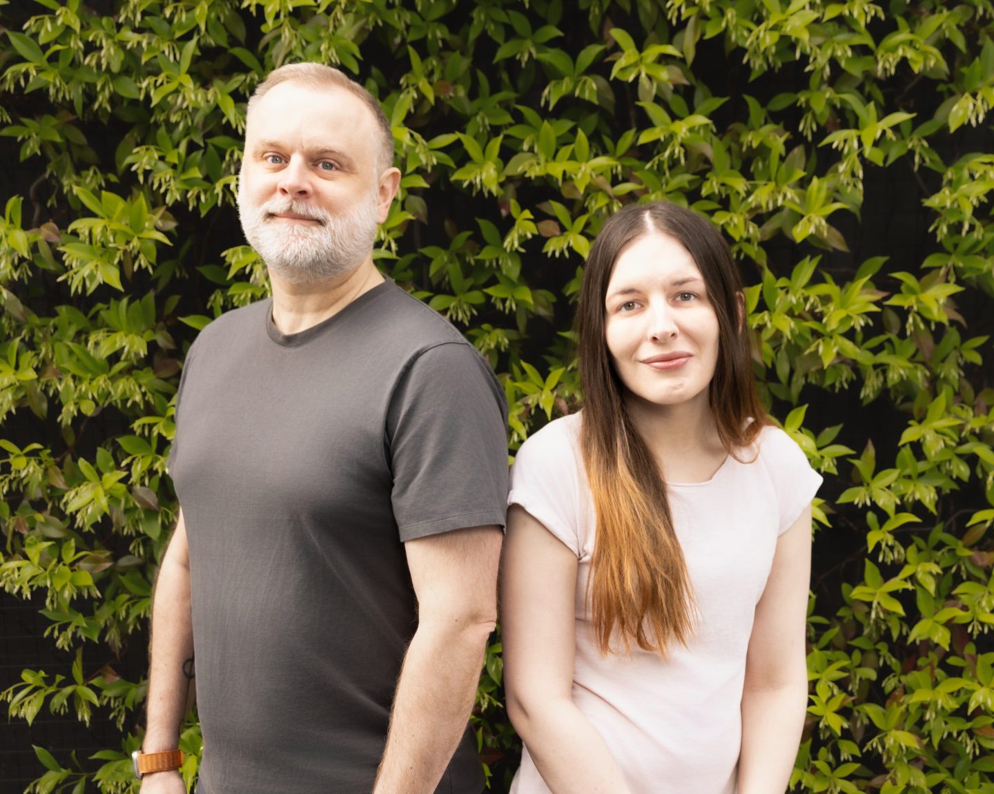 Vaire cofounders Rodolfo Rosini and Hannah Earley.