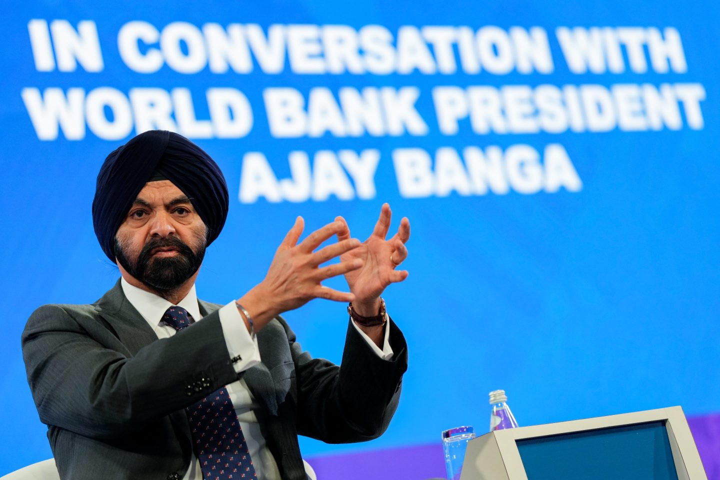 Ajay Banga, president of the World Bank Group.