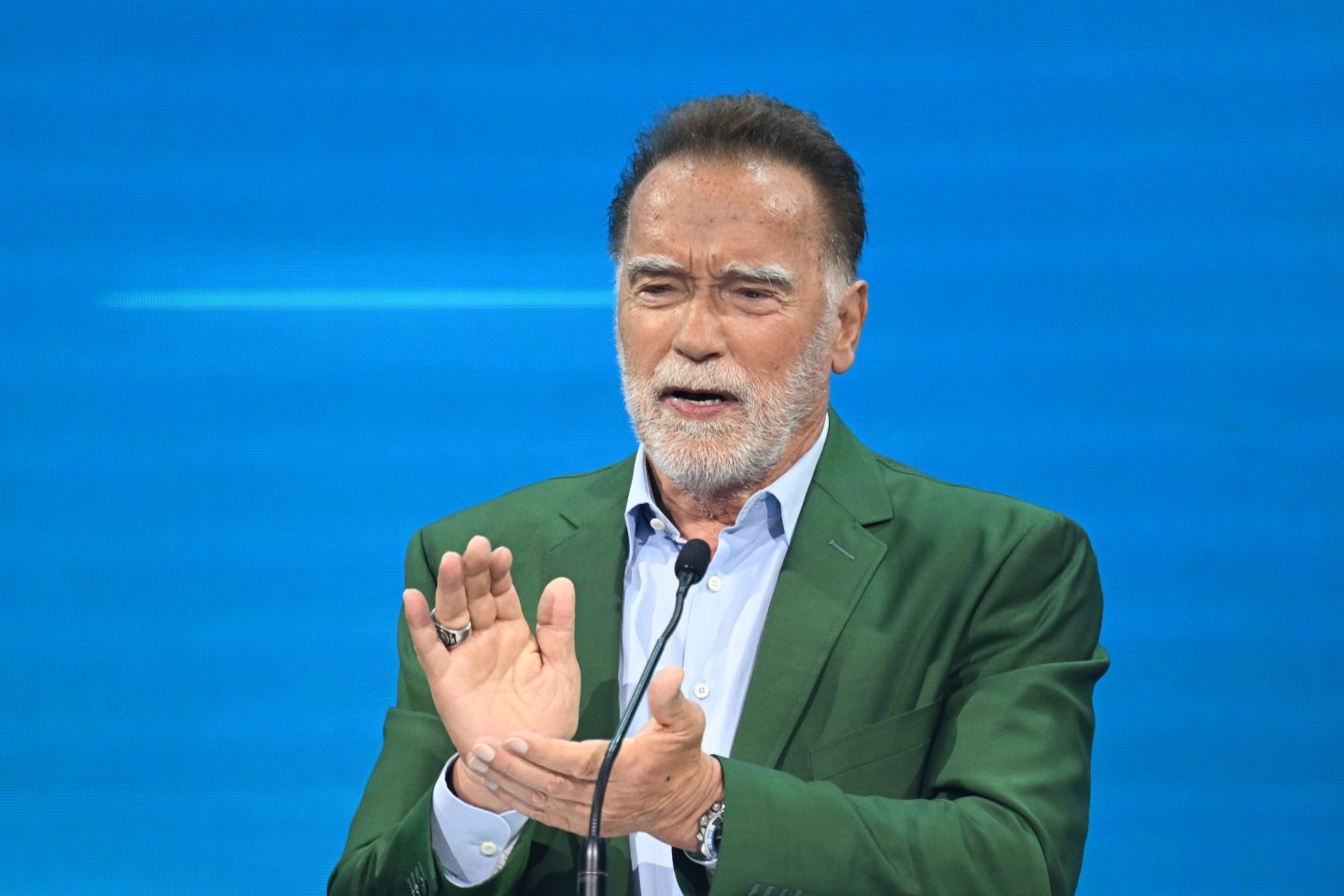 Former California Governor Arnold Schwarzenegger