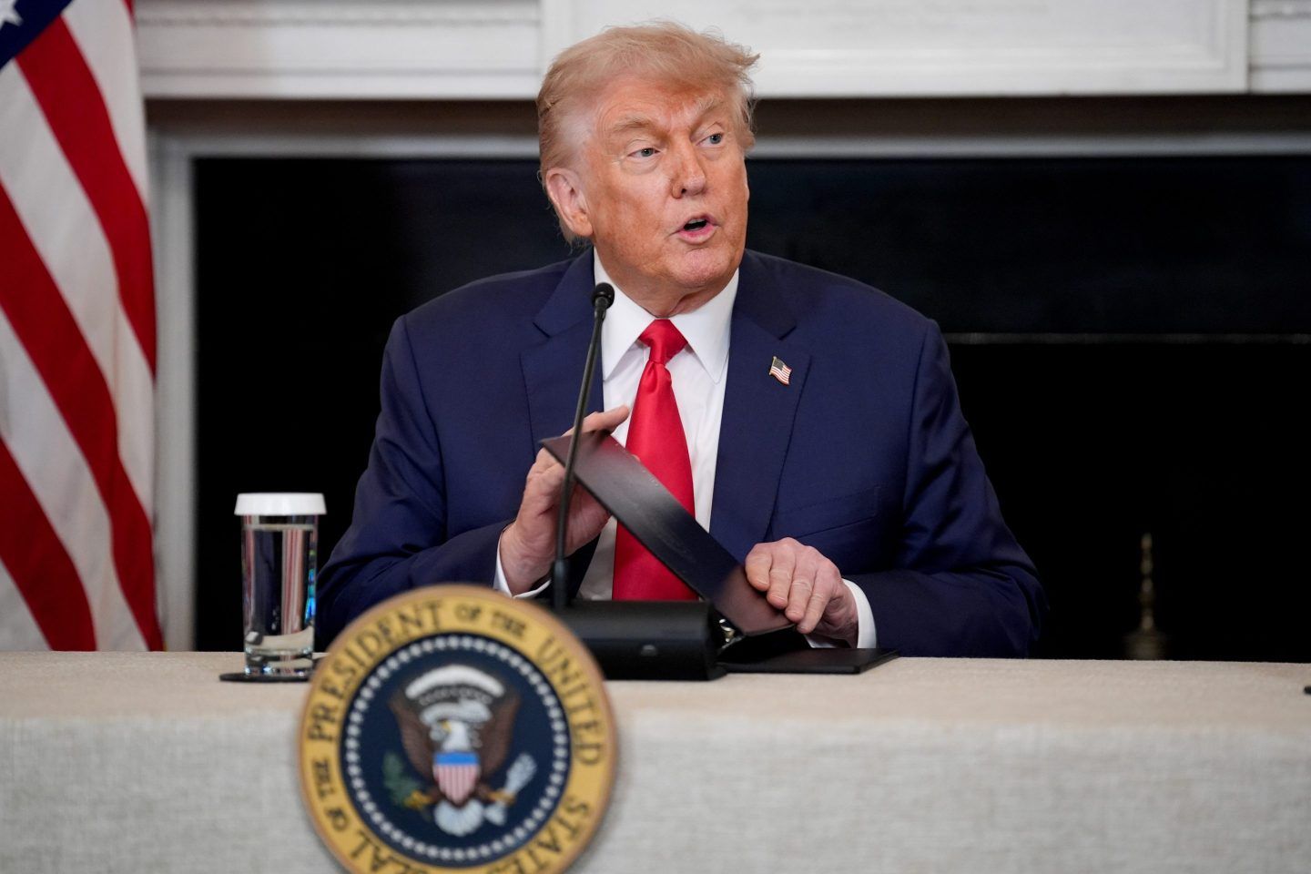 US President Donald Trump