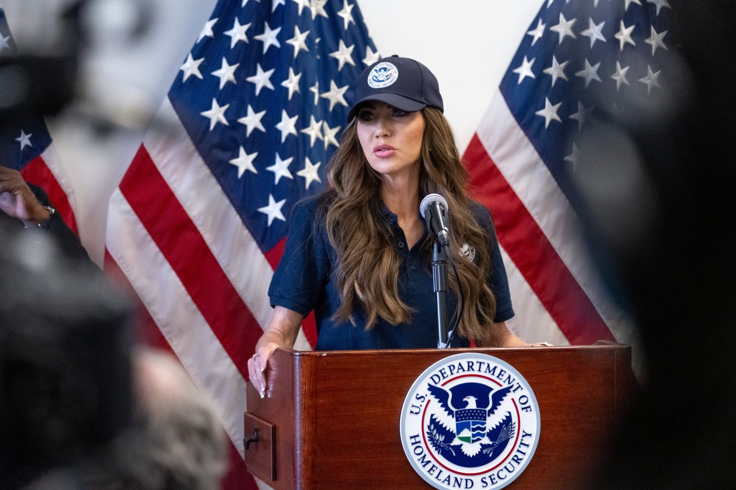 Homeland Security Secretary Kristi Noem said the site will be operational "within days."