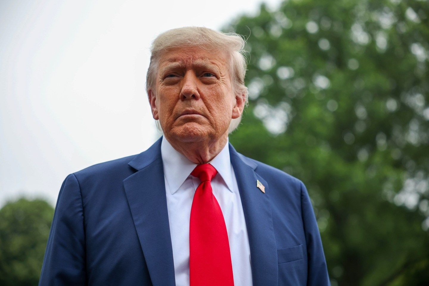 Donald Trump's threats toward Iran may be affecting markets.