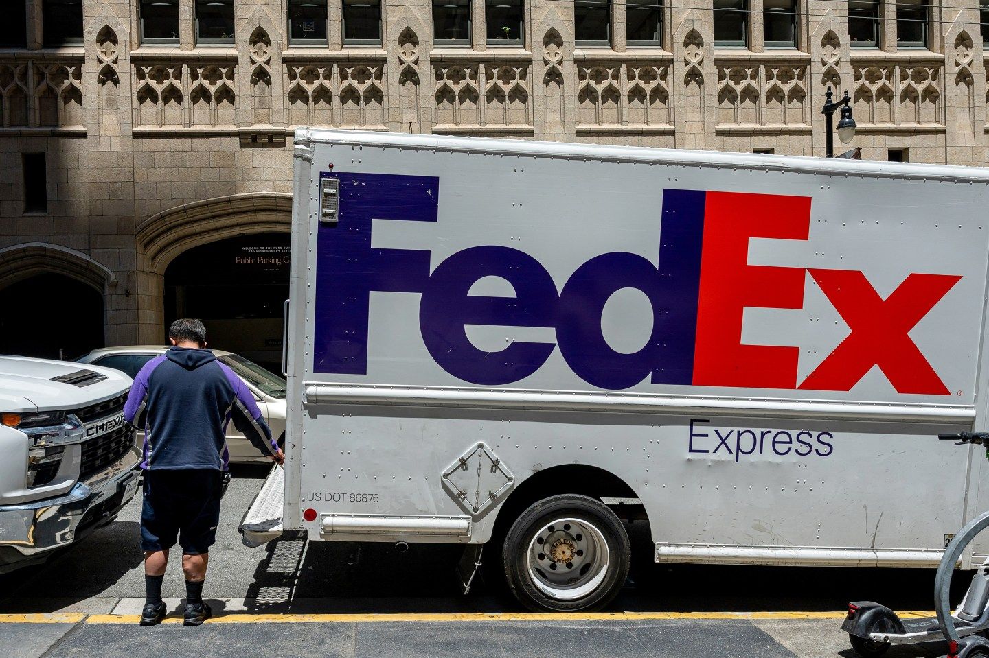 “We just simply cannot predict how that is going to play out,” FedEx Chief Customer Officer Brie Carere said.