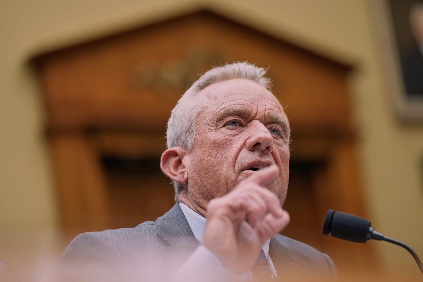Secretary of Health and Human Services Robert F. Kennedy Jr., testifies during a House Energy and Commerce Committee, on June 24, 2025, in Washington. 