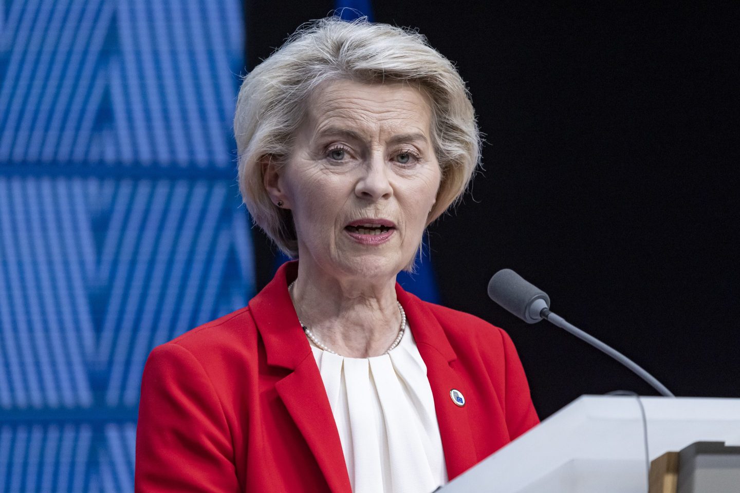 Ursula von der Leyen President of the European Commission.