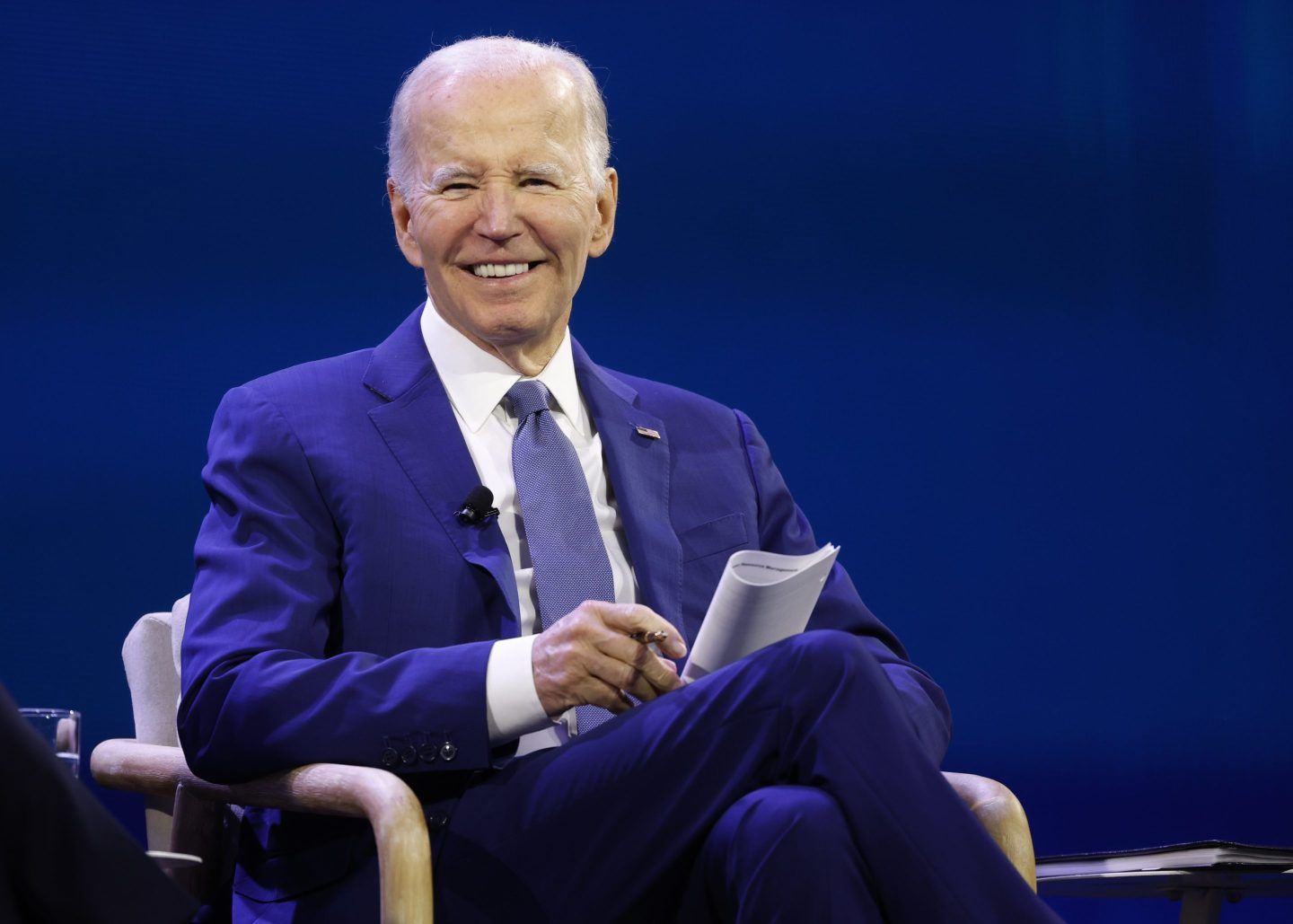 Joe Biden giving speech