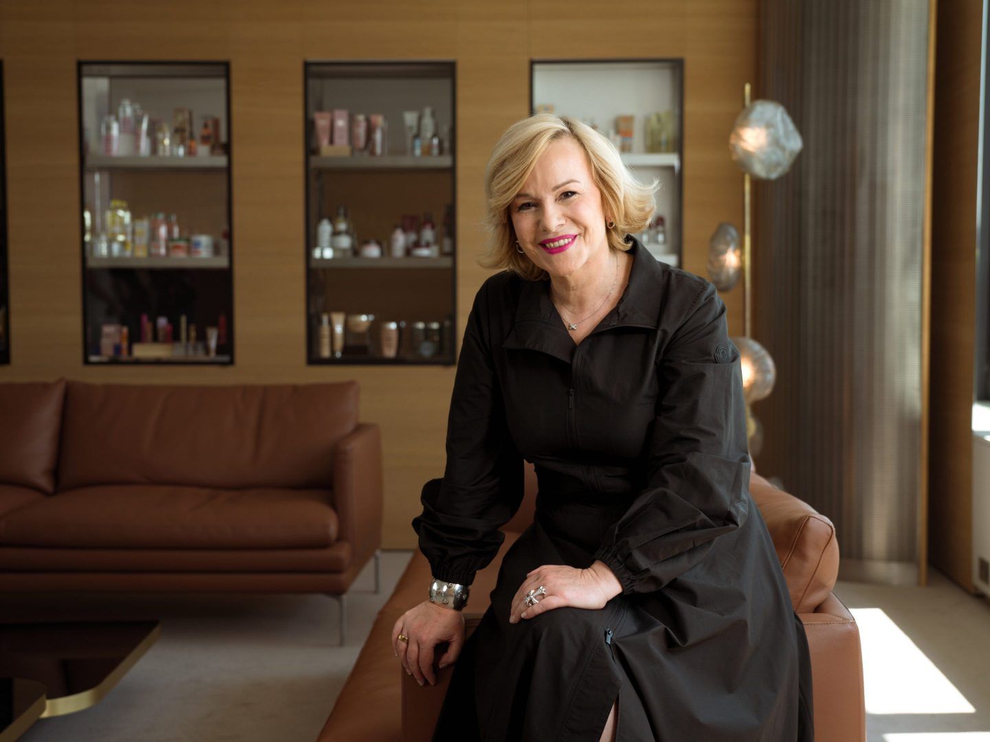 Barbara Lavernos of L'Oréal at their global HQ in Clichy, France.