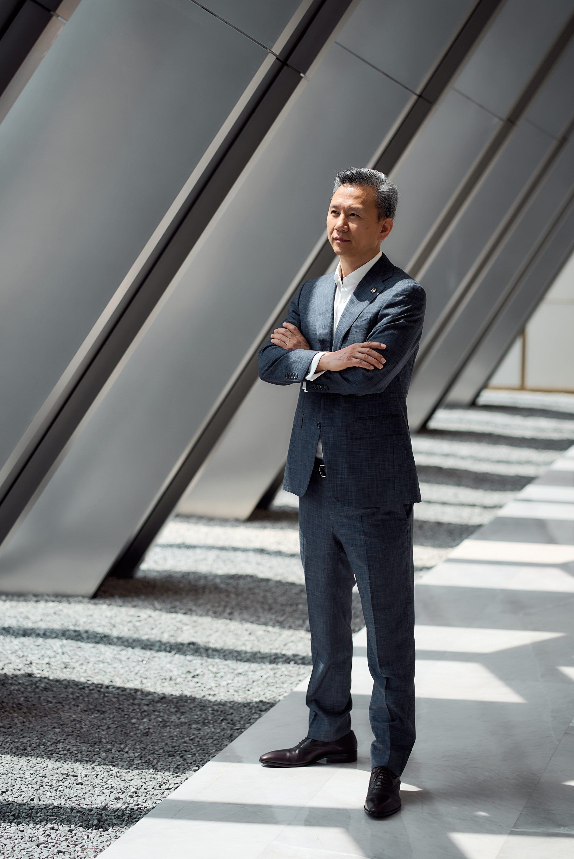 Ping An co-CEO Michael Guo at the Ping An Finance Center in Shenzhen, China.