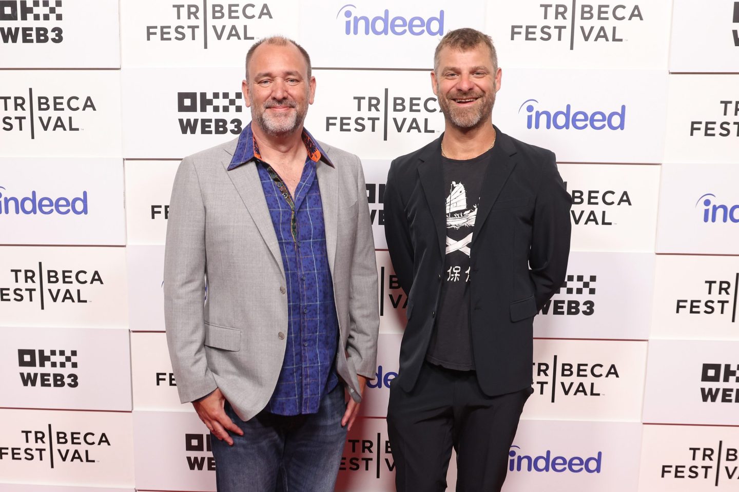 Trey Parker and Matt Stone attend the premiere of "Casa Bonita Mi Amore!" at the Tribeca Festival at Spring Studios on June 07, 2024 in New York City.