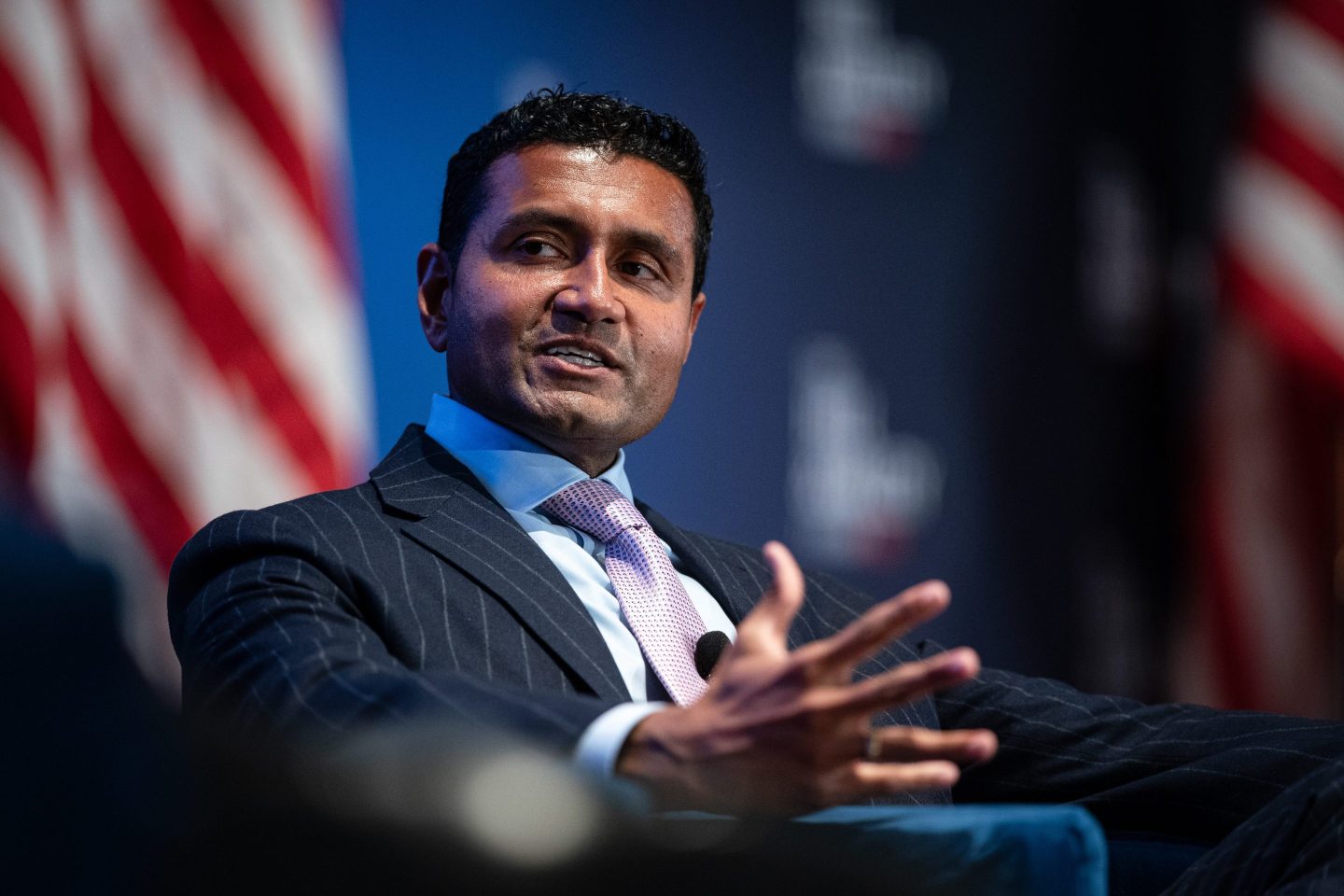 Shyam Sankar sitting