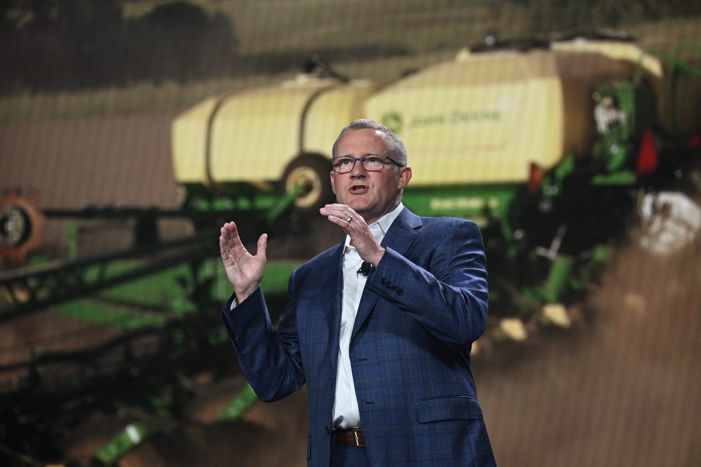 John May, chairman and CEO of John Deere