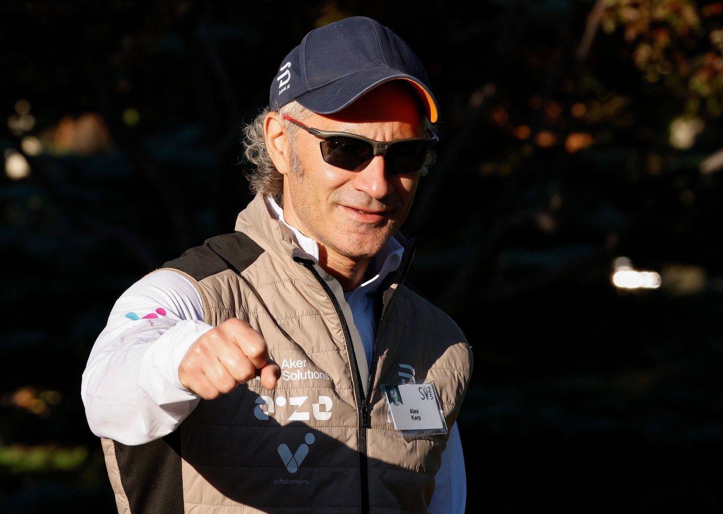 Dr. Alex Karp, CEO of Palantir Technologies.