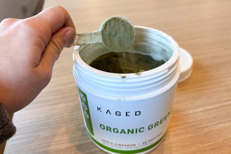Kaged Greens as best greens powder