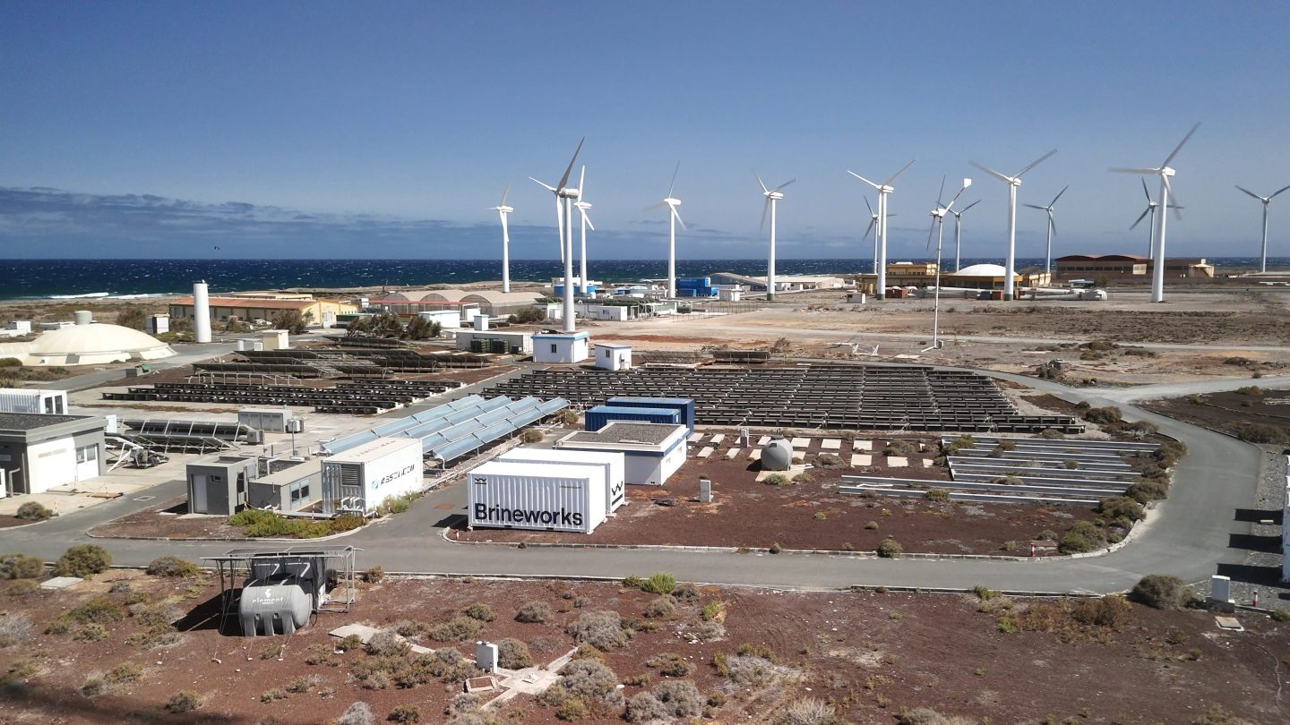 Brineworks wind plant.