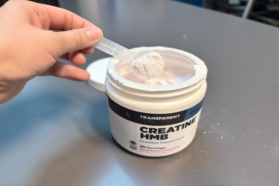 Transparent Labs HMB as best creatine supplement