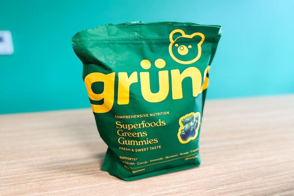 Gruns Gummies as best greens powder