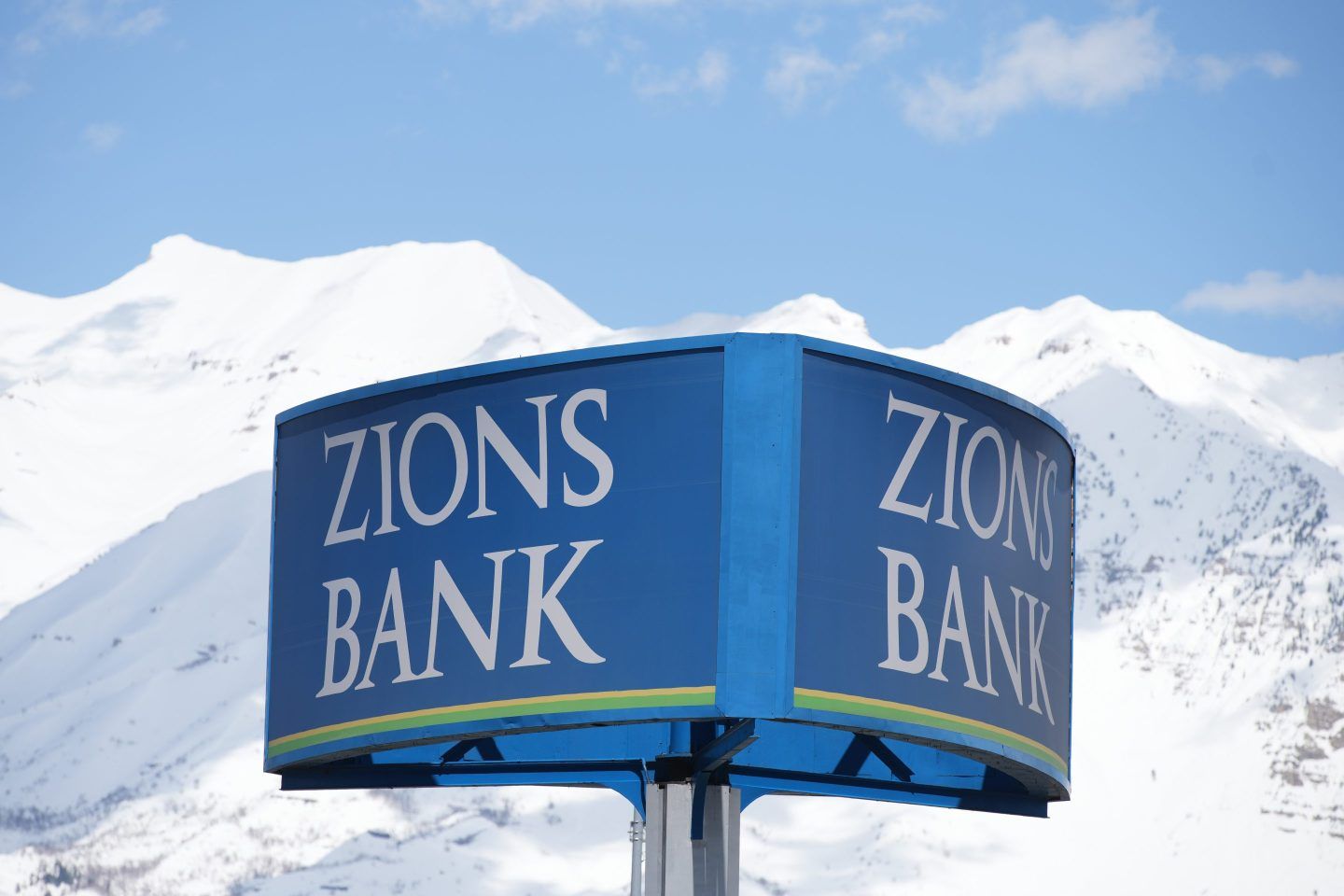A Zion Bank branch in Orem, Utah.