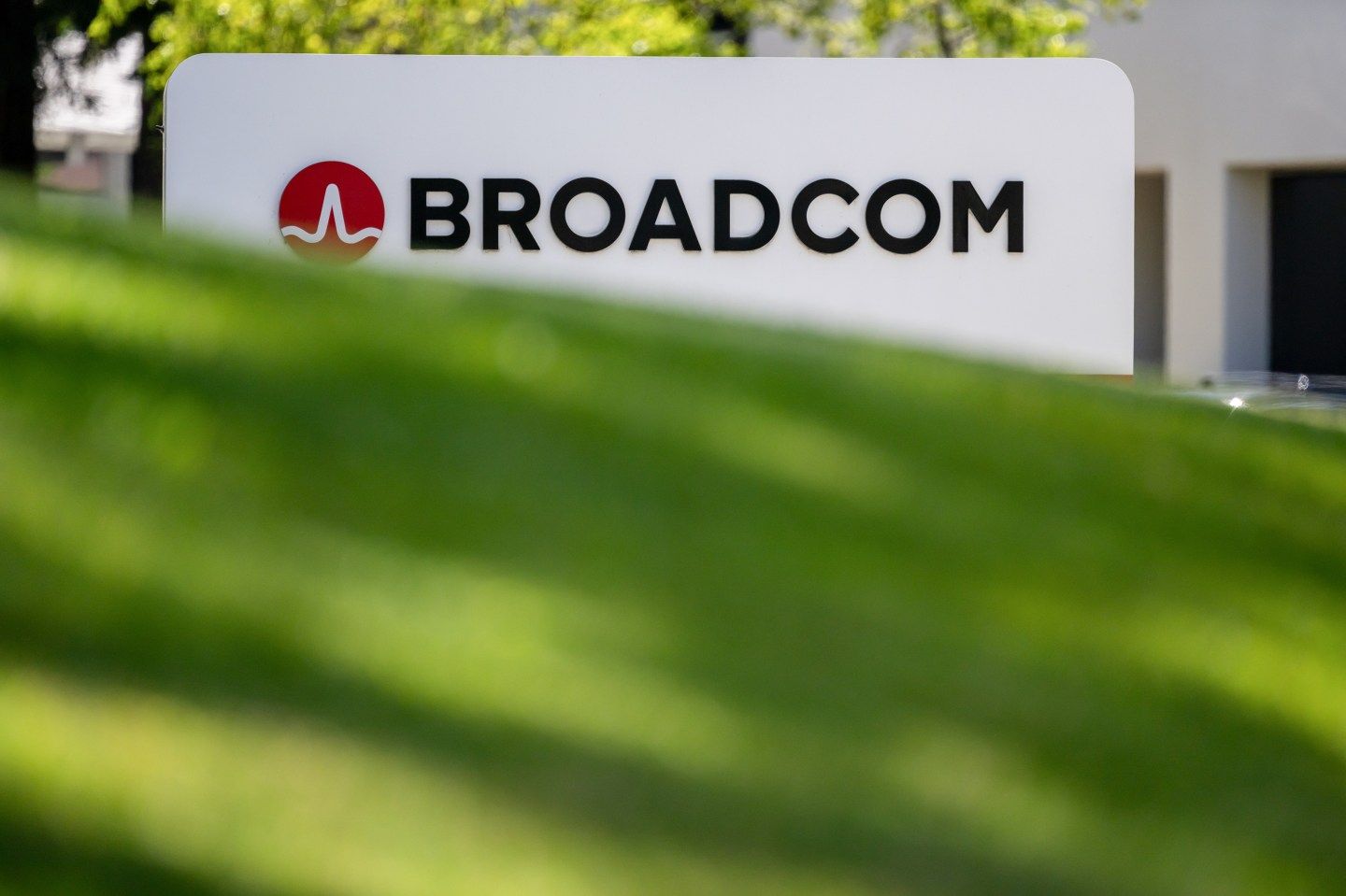 Broadcom headquarters in San Jose, California, on June 2, 2025.(Photo: David Paul Morris/Bloomberg/Getty Images)