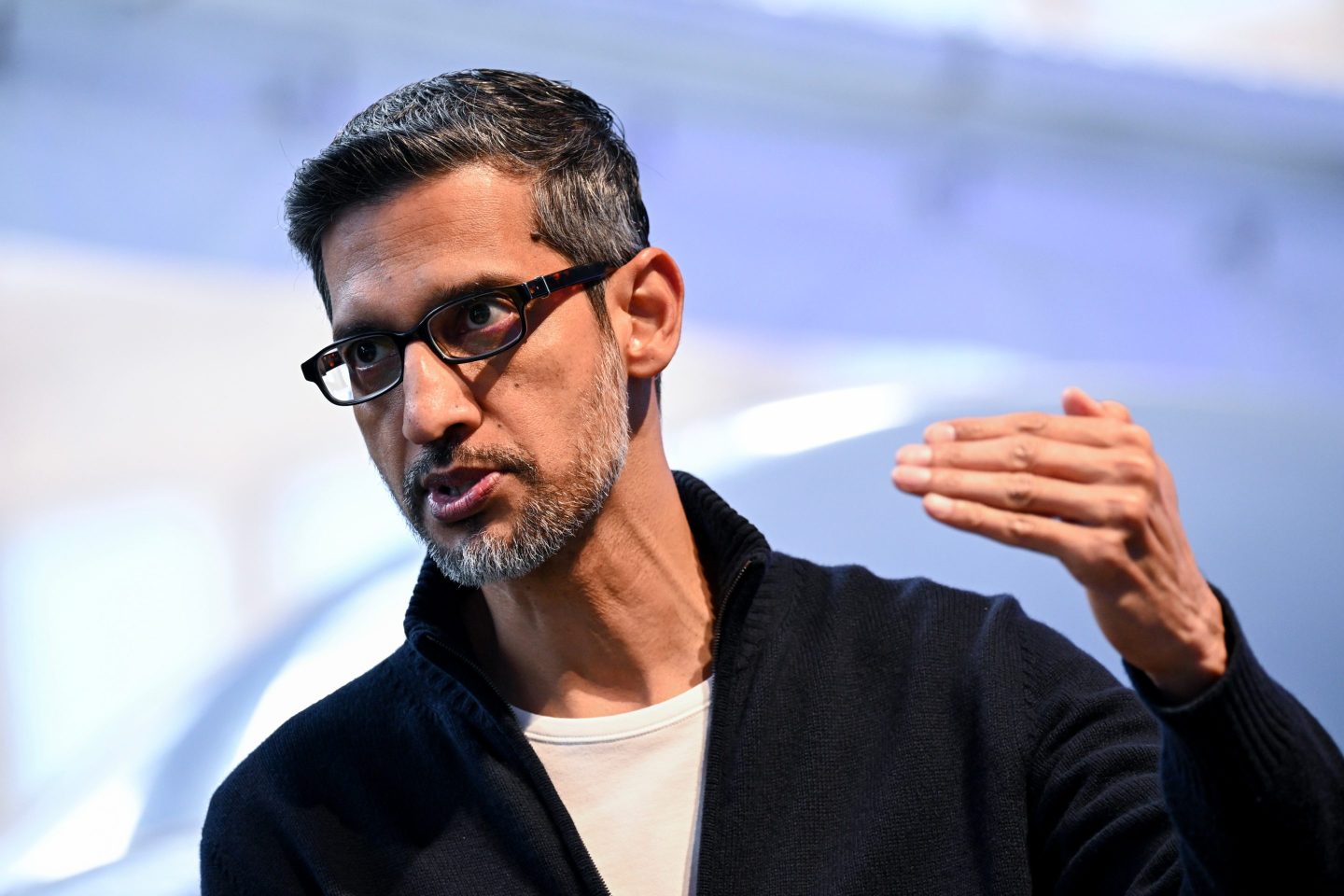 Sundar Pichai, chief executive officer of Alphabet, Google’s parent company.