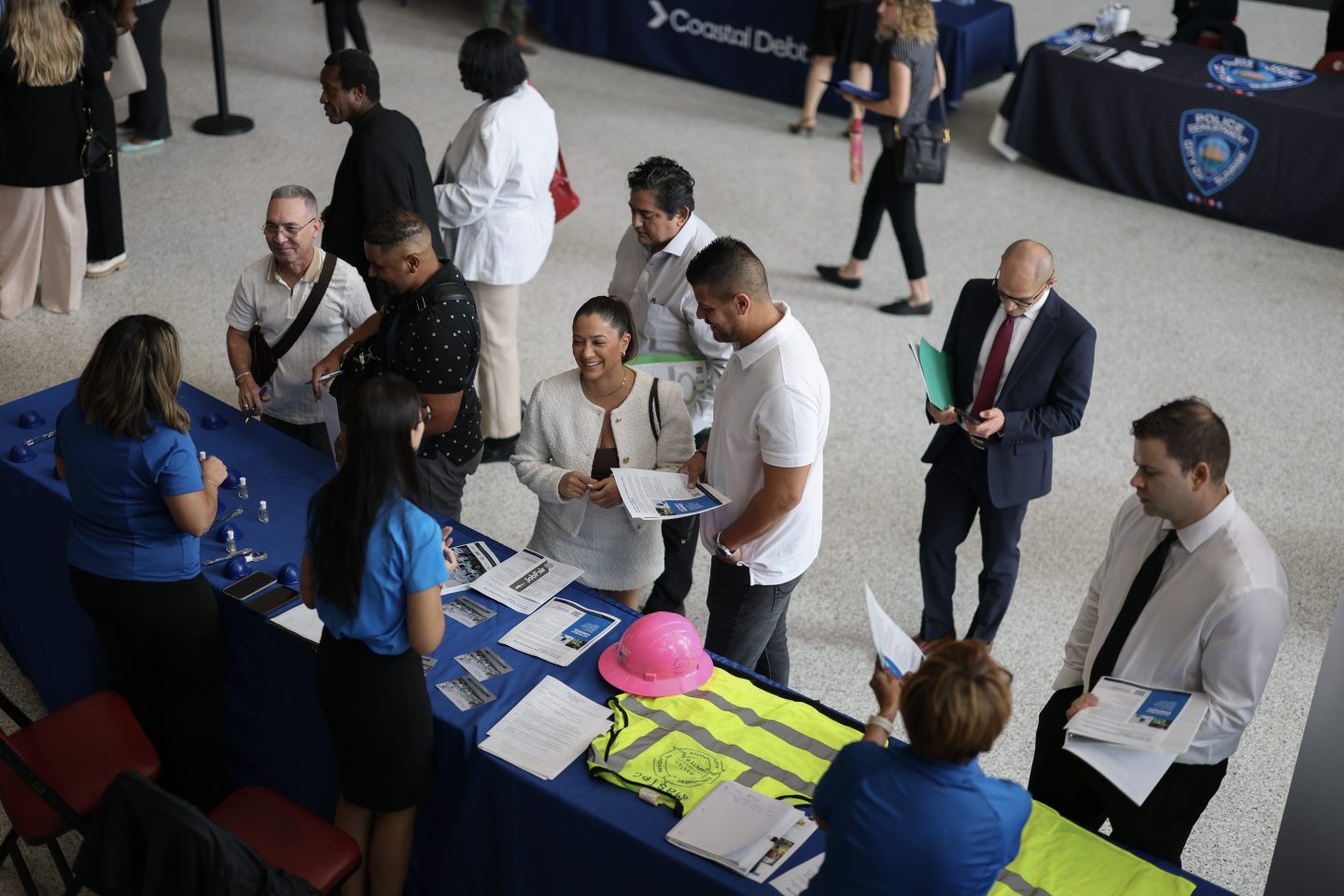 The JobNewsUSA South Florida Job Fair in Sunrise, on Sept. 25.