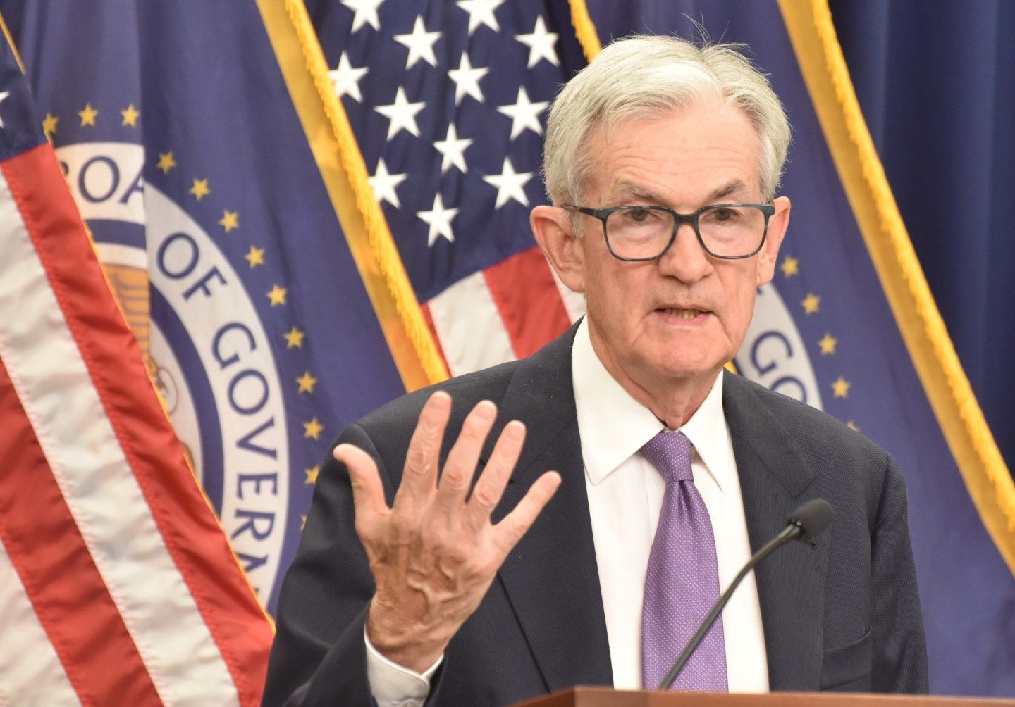 U.S. Federal Reserve Chair Jerome Powell on Oct. 29, 2025. The Fed lowered interest rates by 25 basis points to a range between 3.75% and 4%.