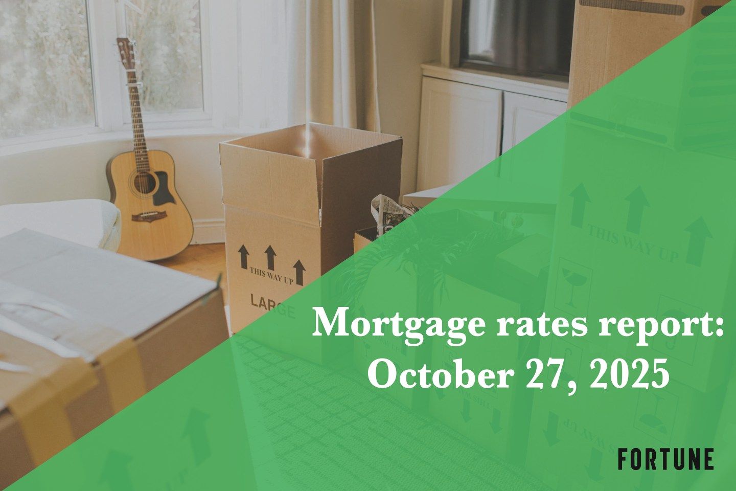 Current mortgage rates report for Oct. 27, 2025