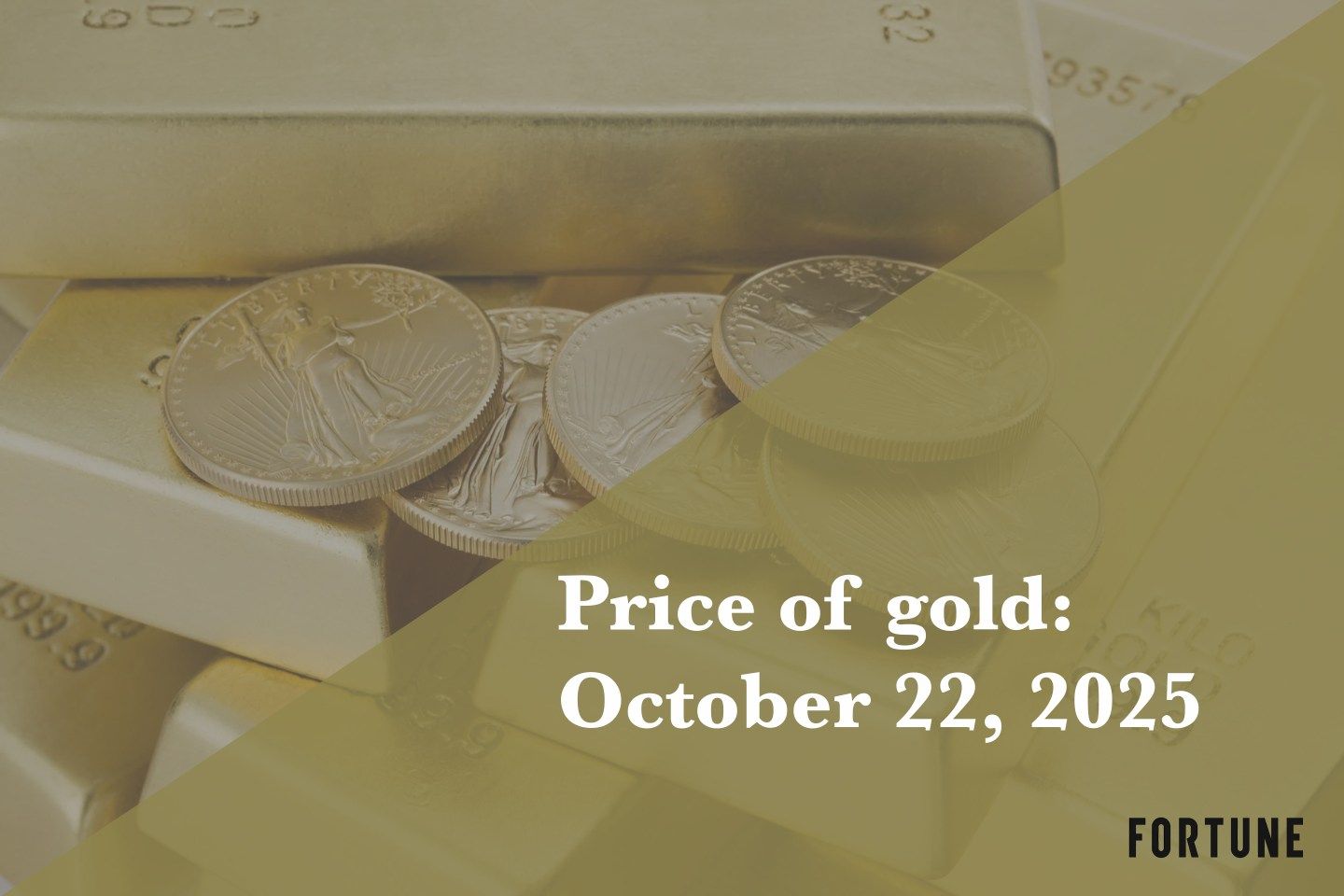 A pile of gold coins and gold bars.