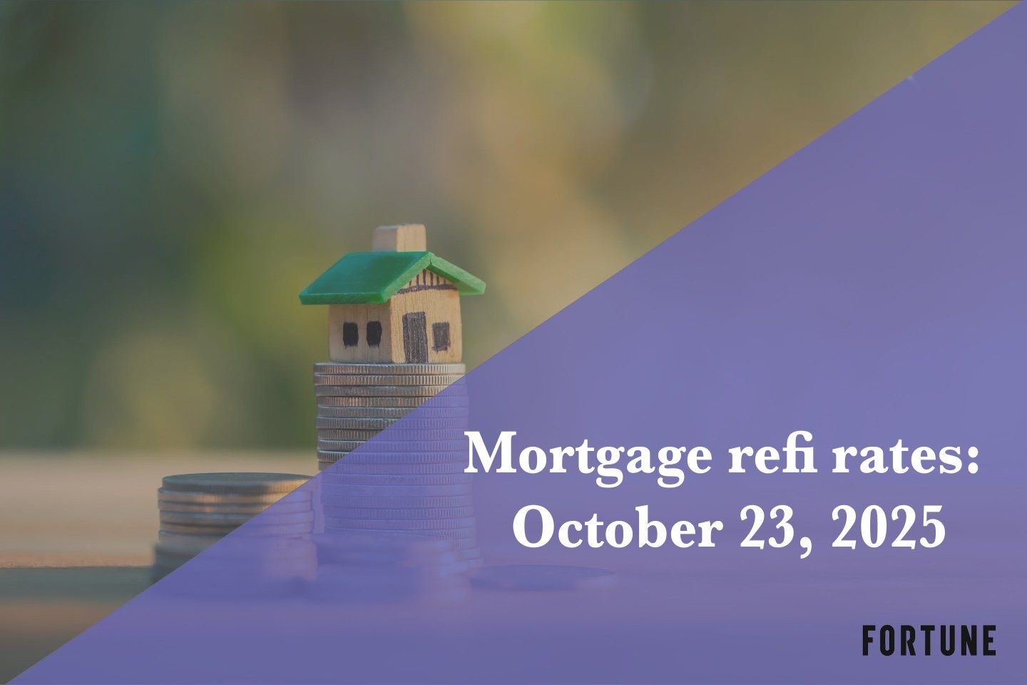 Current refi mortgage rates report for Oct. 23, 2025