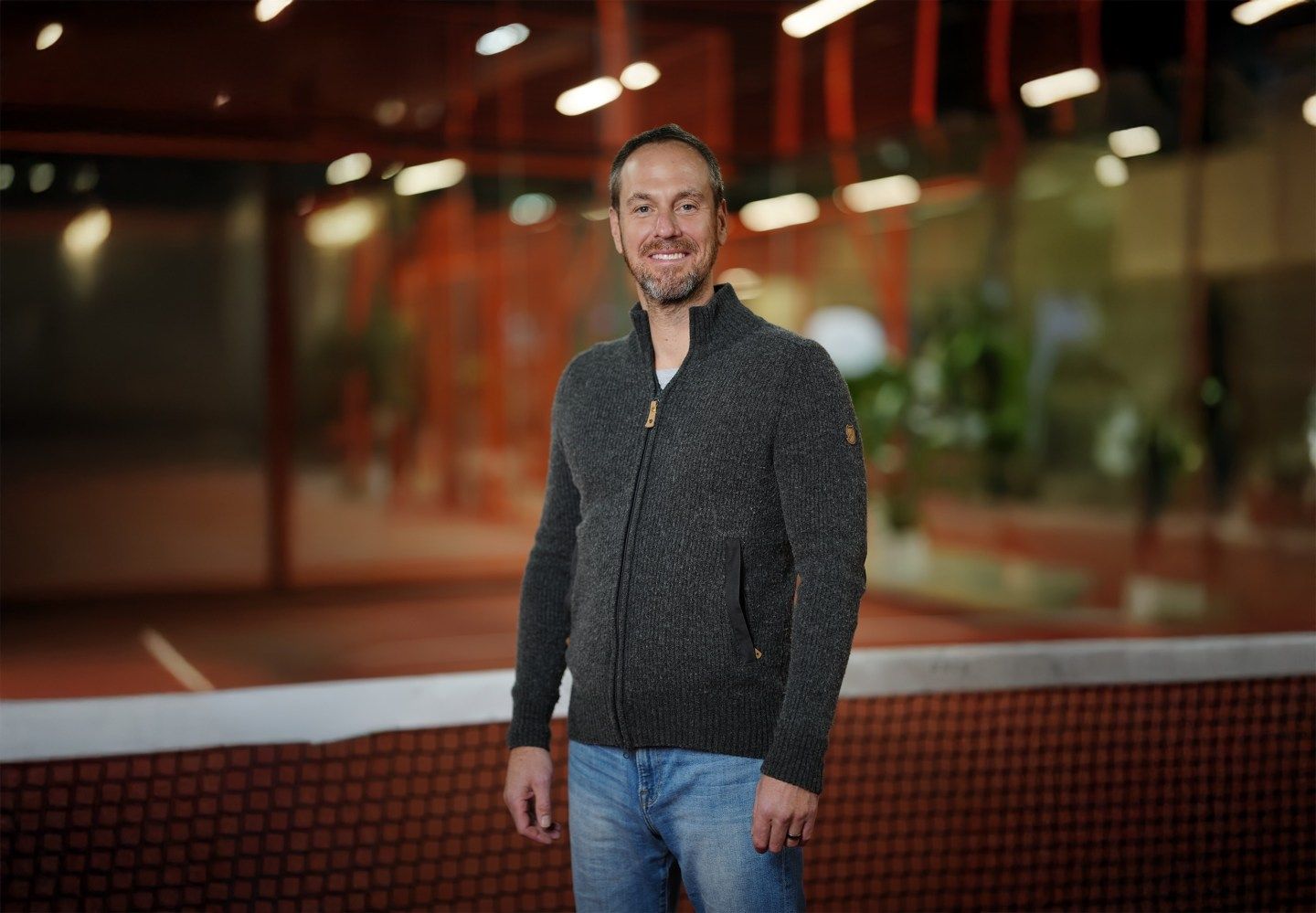 Jon Krieger co-founded Padel United Sports Club.