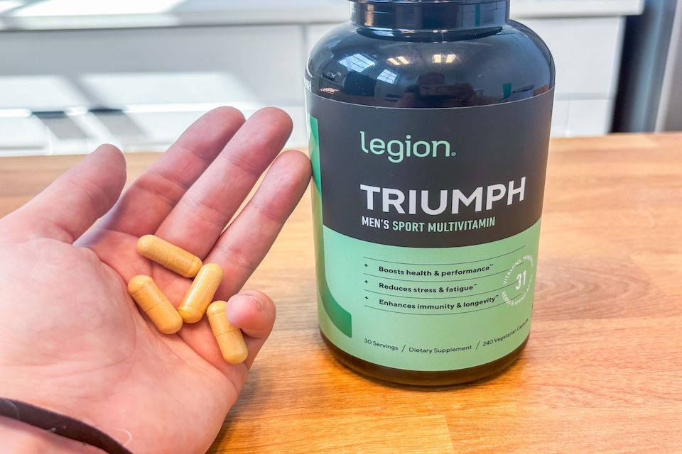 Legion Triumph as best multivitamin