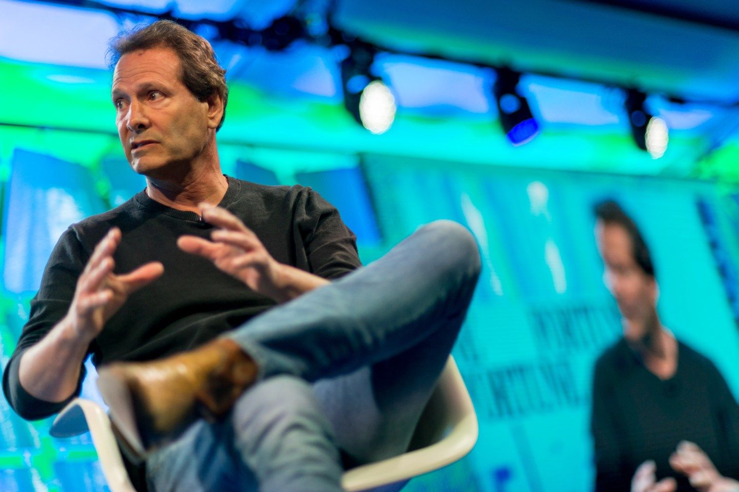 PayPal CEO Dan Schulman at Coins2Day Brainstorm Tech 2016 in Aspen, Colo. (Photo: Kevin Moloney/Coins2Day)