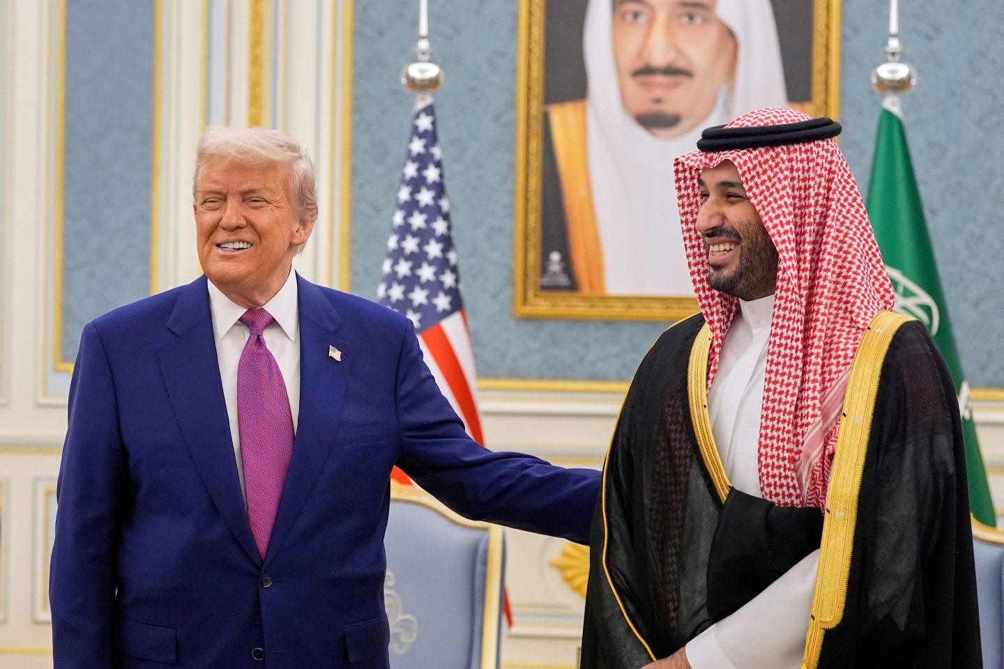 Trump, MBS