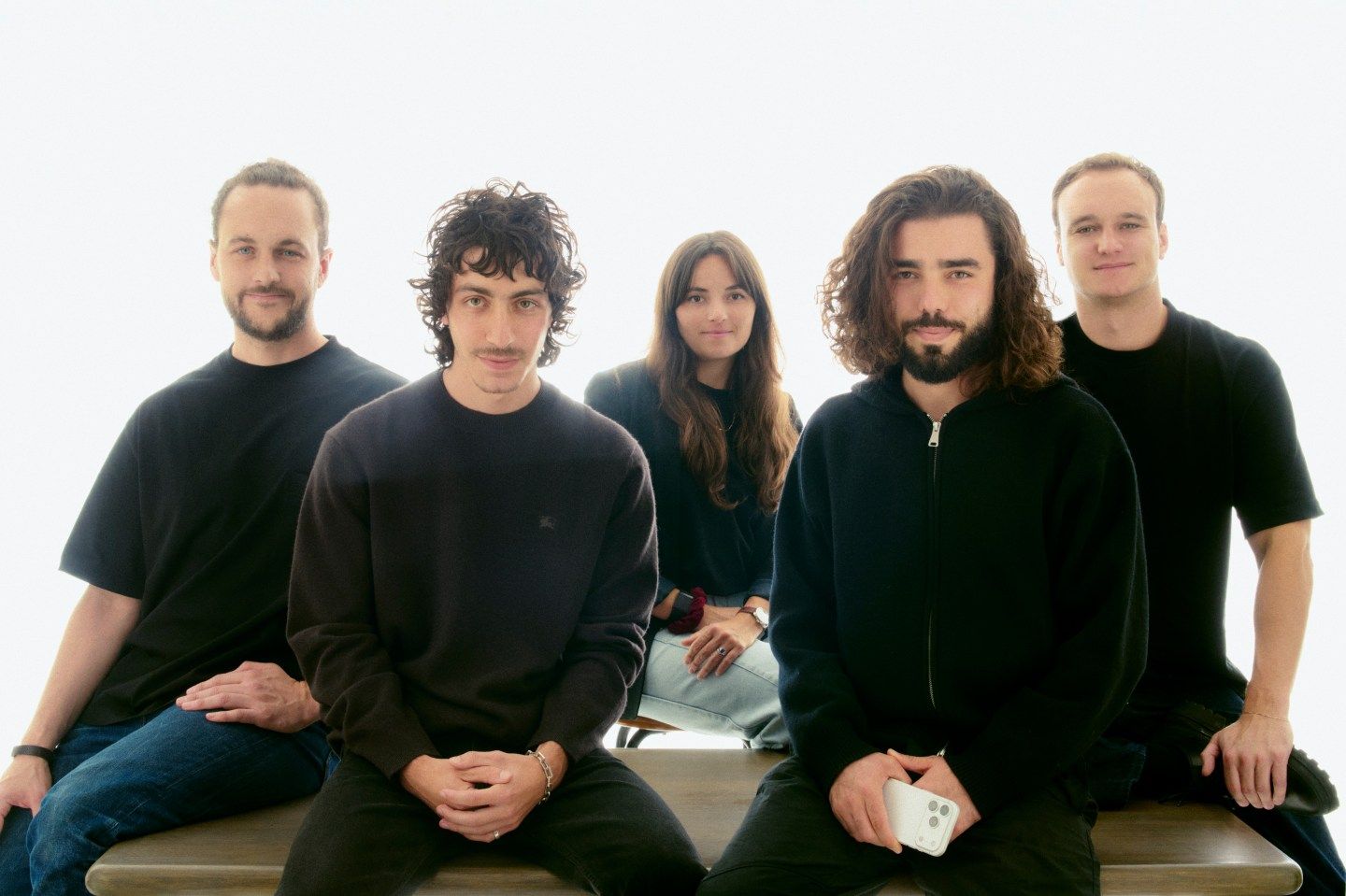 Beside founding team.