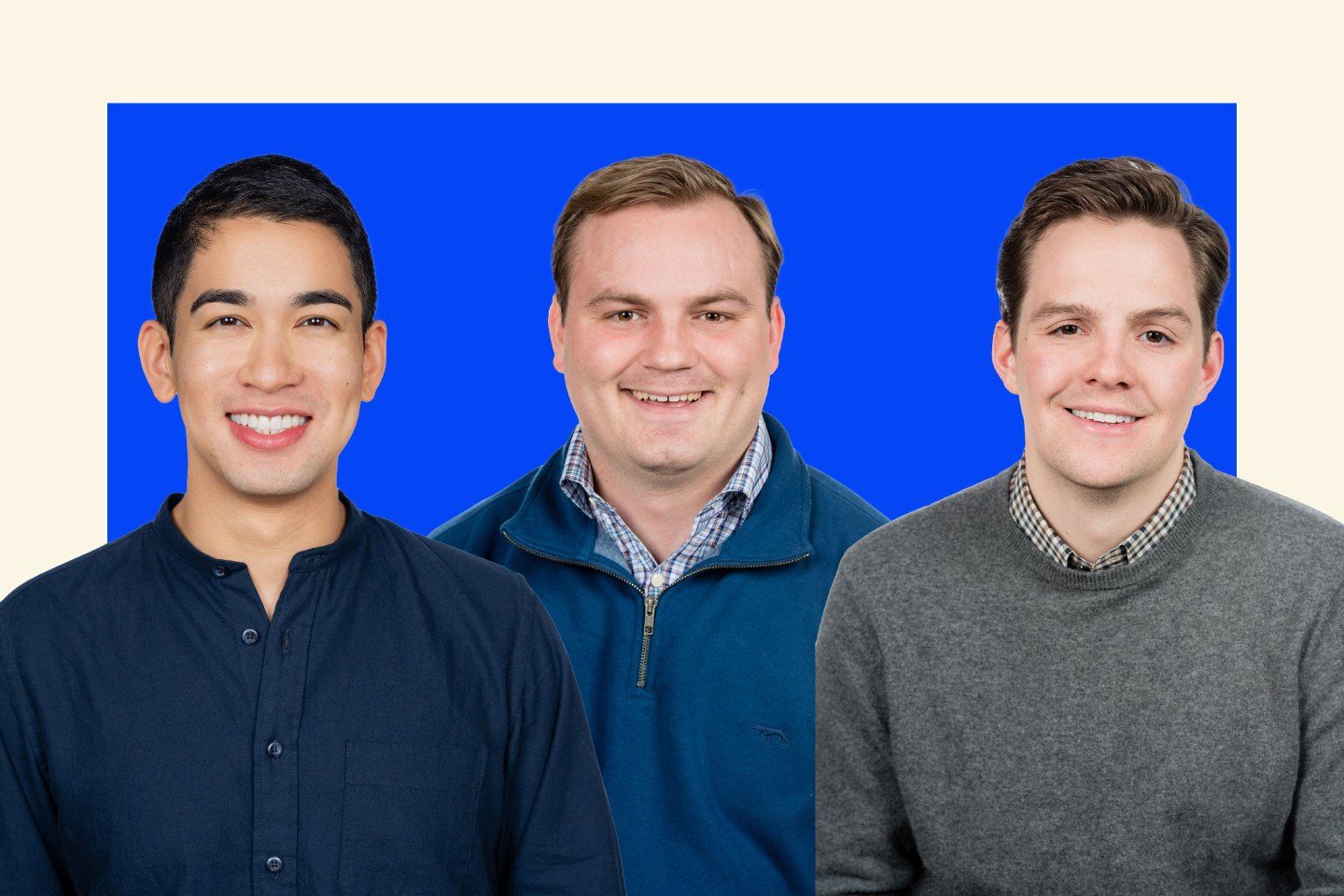 CMT Digital investment partners (from left): Augie Ilag, Charlie Sandor, and Sam Hallene.