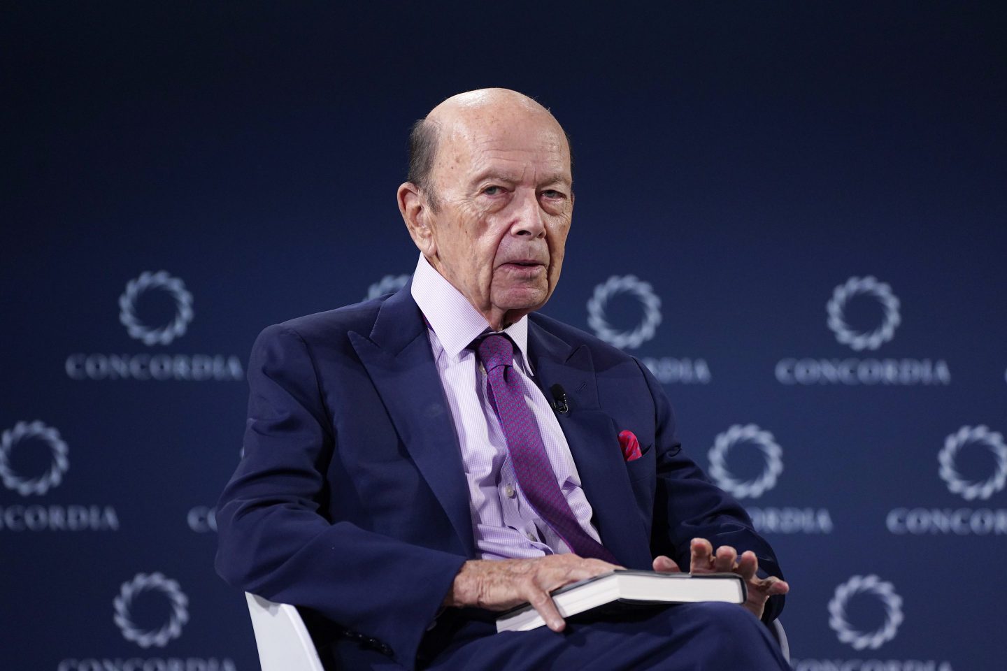 NEW YORK, NEW YORK - SEPTEMBER 23: (L-R) The Hon. Wilbur Ross, President, Chairman & CEO of the Ross Acquisition Corp. II speaks onstage during the 2024 Concordia Annual Summit at Sheraton New York Times Square on September 23, 2024 in New York City.